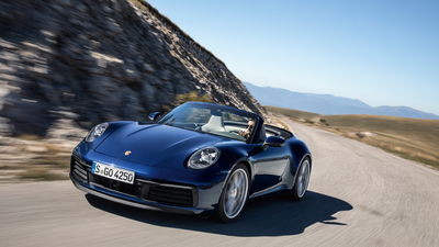 The Inevitable 992 Porsche 911 Cabriolet Is Here, And It's Fast