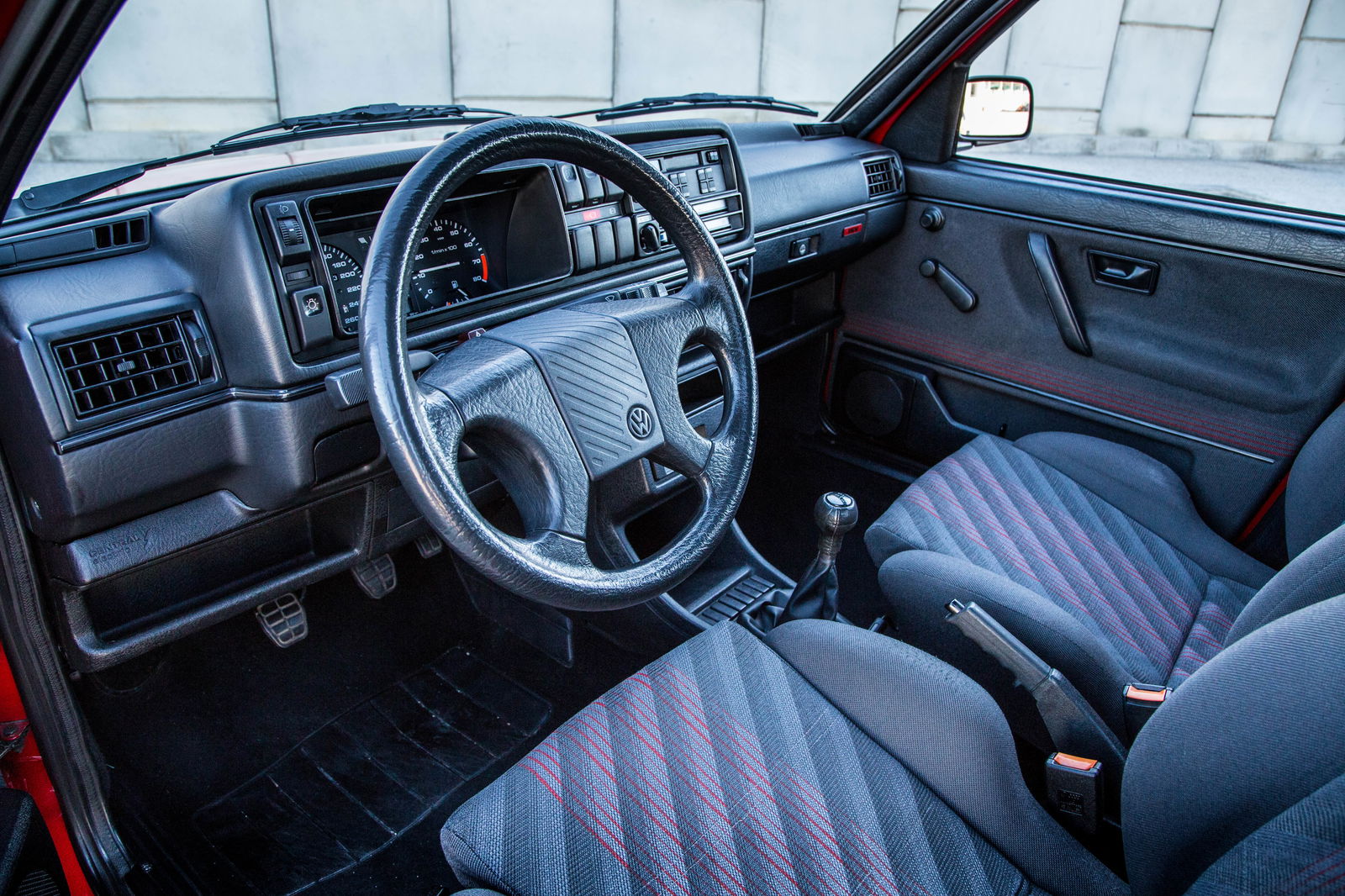 Here's how the MkI's interior (above) compares to the MkII's (below)