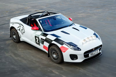 I Drove A Jaguar F-Type Rally Car And It Was The Right Kind Of Ridiculous