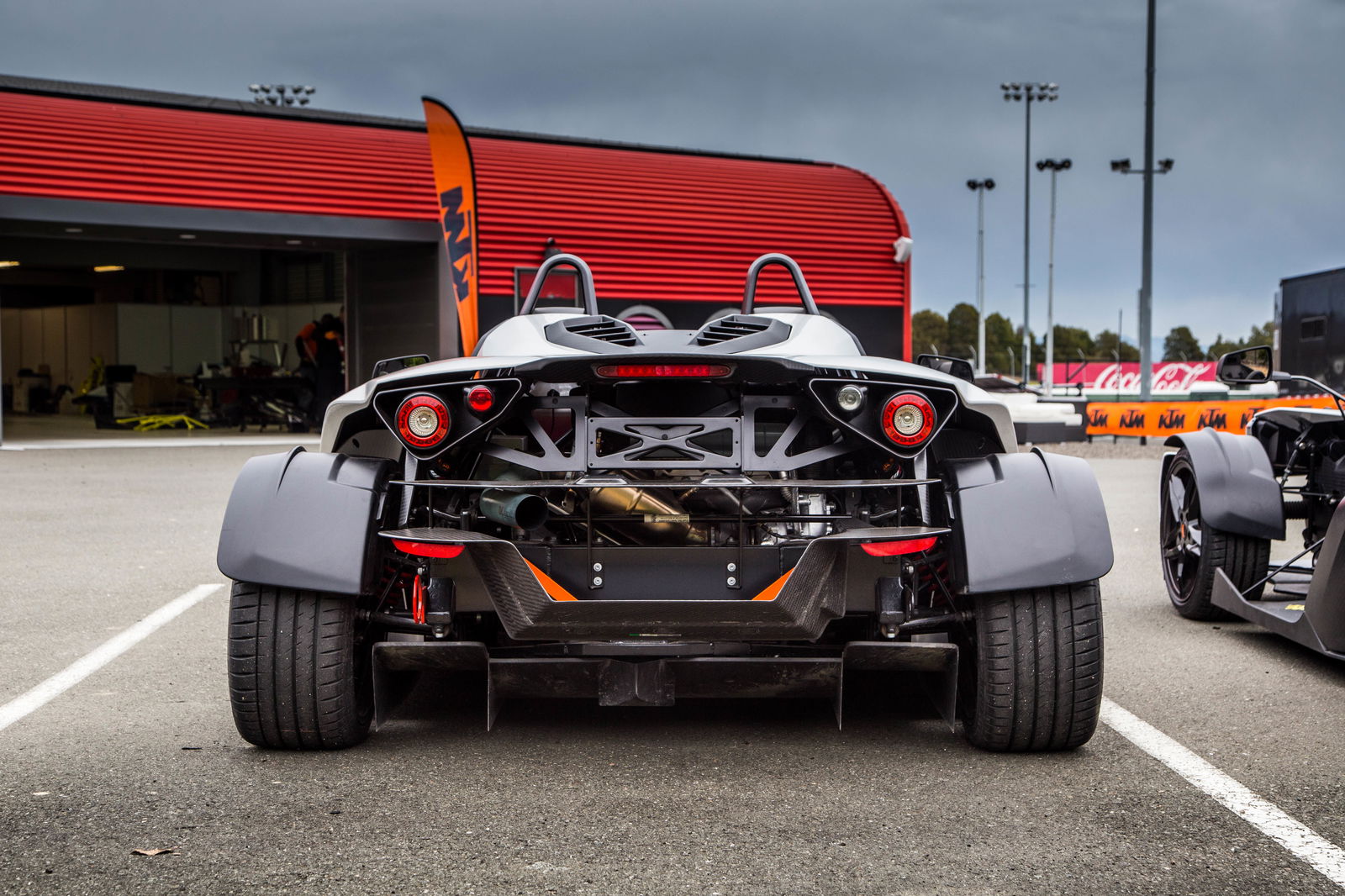 Thanks to a lack of three-point seat-belts and airbags it's not been possible to make the KTM X-Bow road legal in the USA