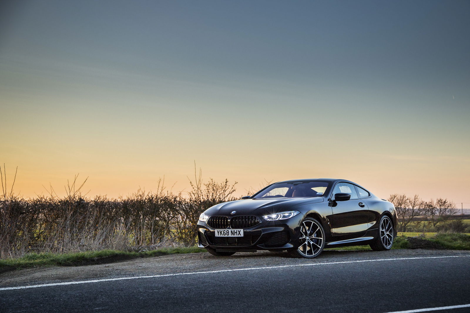 The proportions on the 840d two-door coupe work better