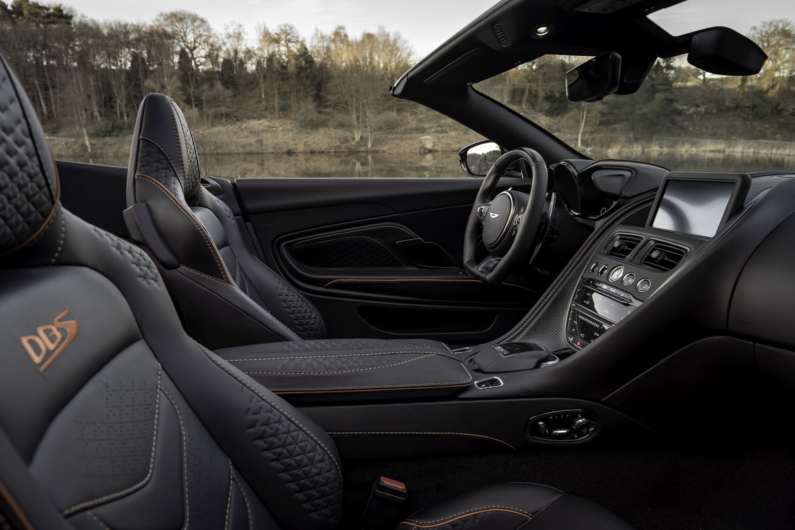 The Aston Martin DBS Superleggera Volante Is A 211mph Drop-Top Missile