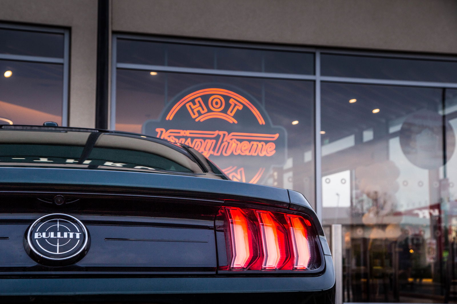 Driving a Mustang Bullitt in the UK may result in you seeking out 'Murican things