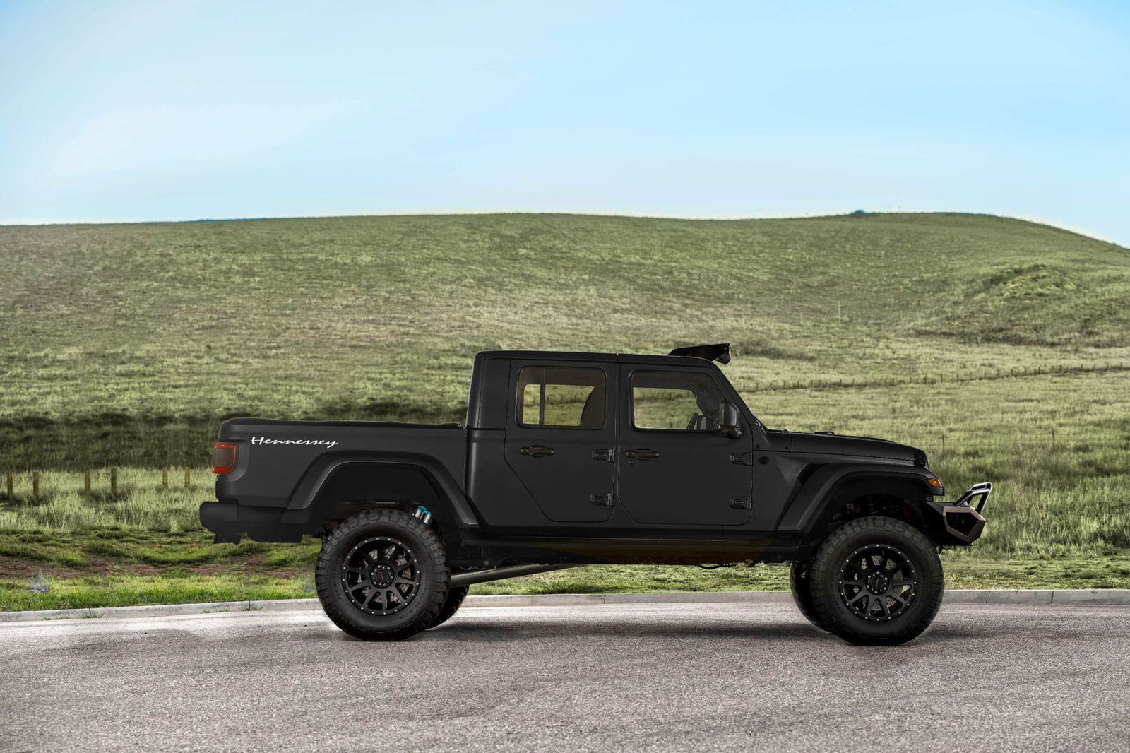 Hennessey Has Stuffed A 1000bhp Hellcat Engine In The Jeep Gladiator