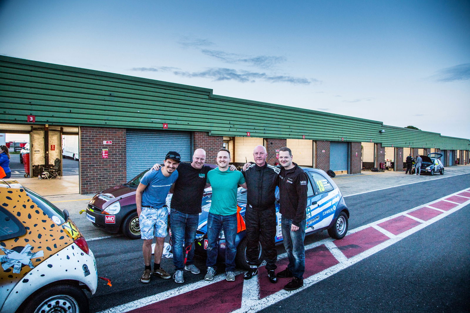 Team LDR with our beloved Ford Ka racer
