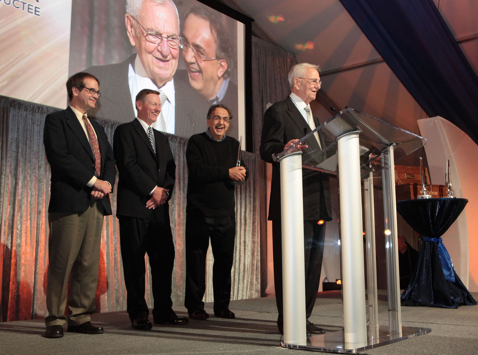 Lee Iacocca pictured in 2010