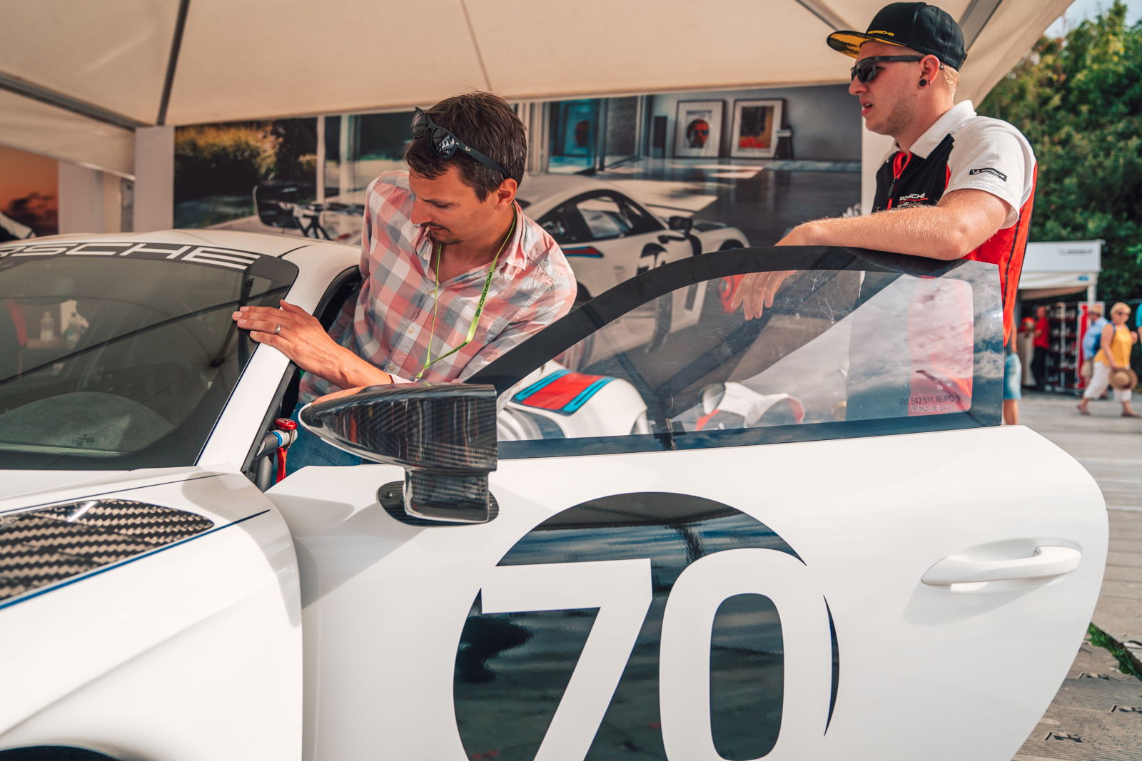What It's Like To Drive A £700k Racing Car Up The Goodwood Hill Climb