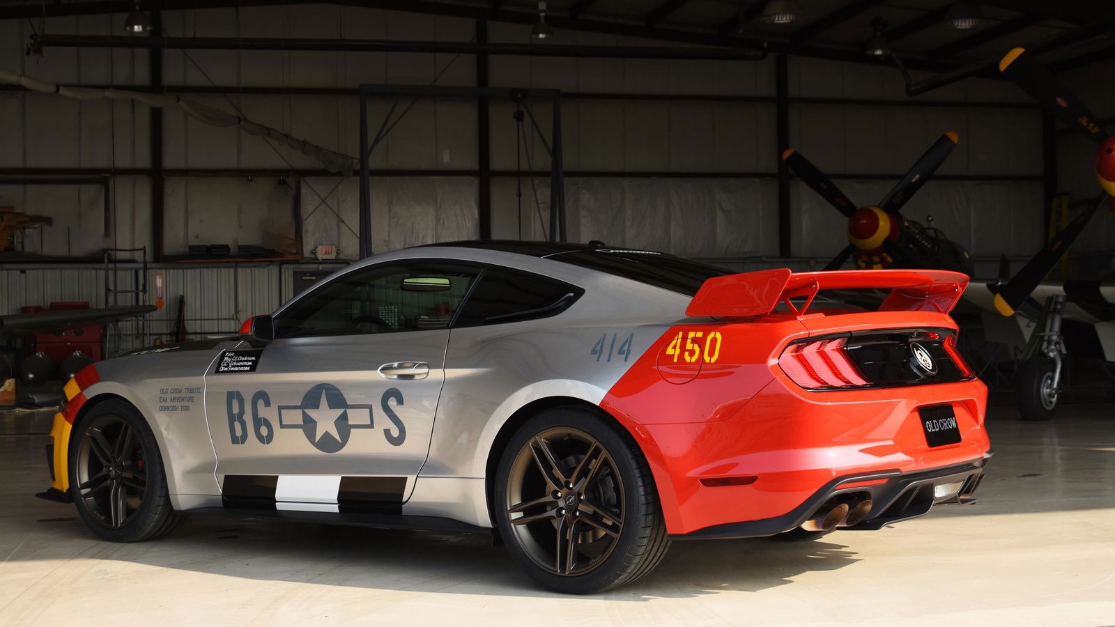 This Ford 'Old Crow' Mustang Pays Homage To A Legendary P-51 Pilot