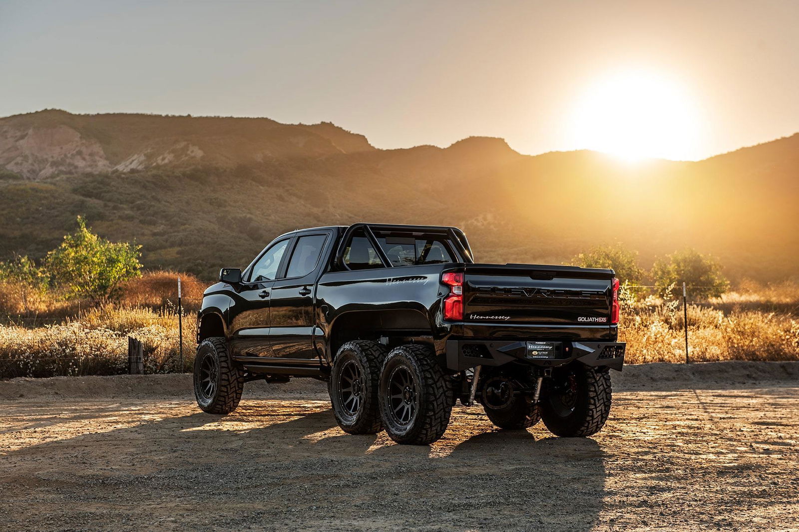 The Silverado-Based Hennessey Goliath 6x6 Looks Terrifying And Awesome