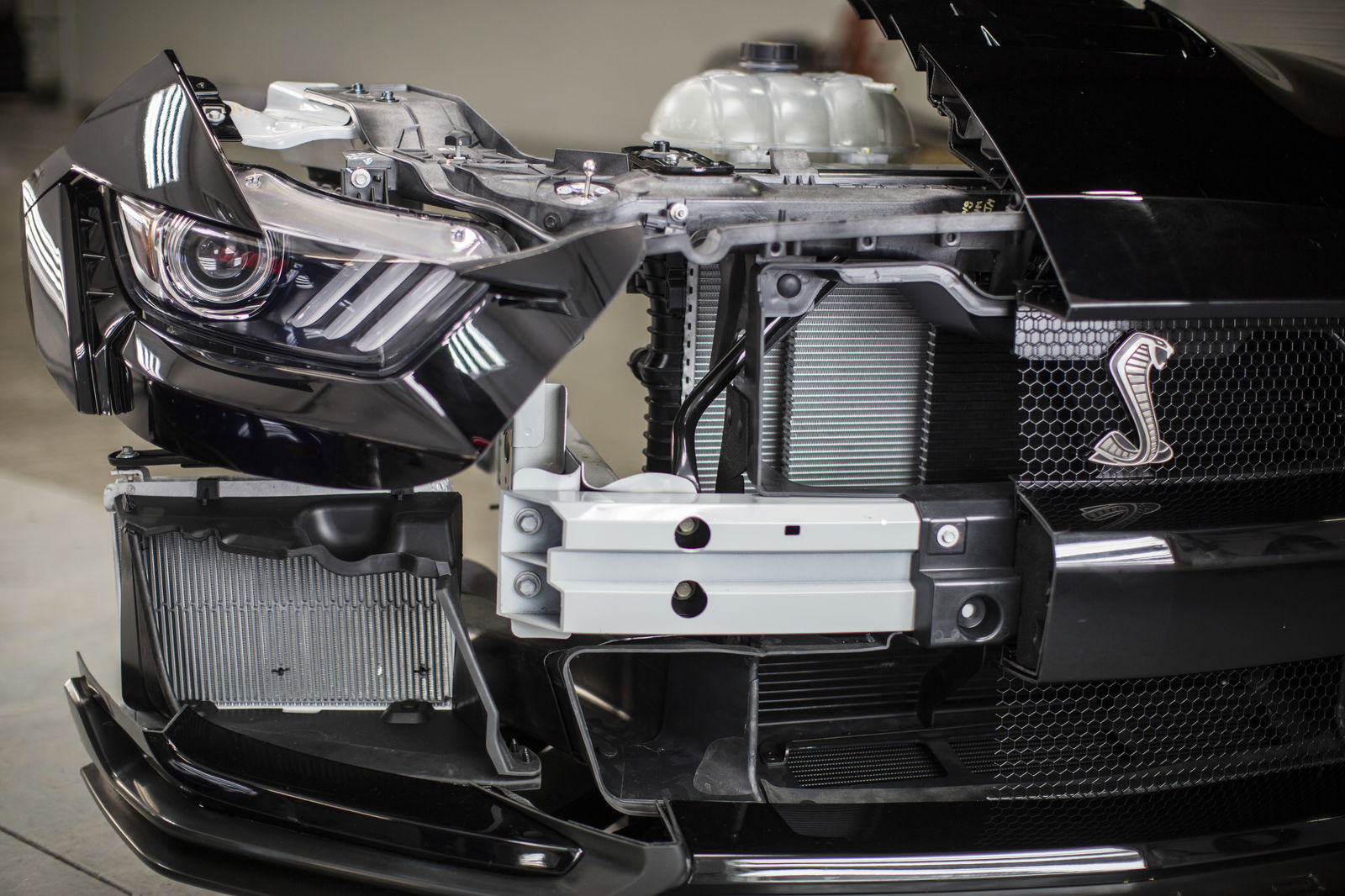 This cutaway shows how seriously Ford is taking cooling with the 2020 Shelby GT500