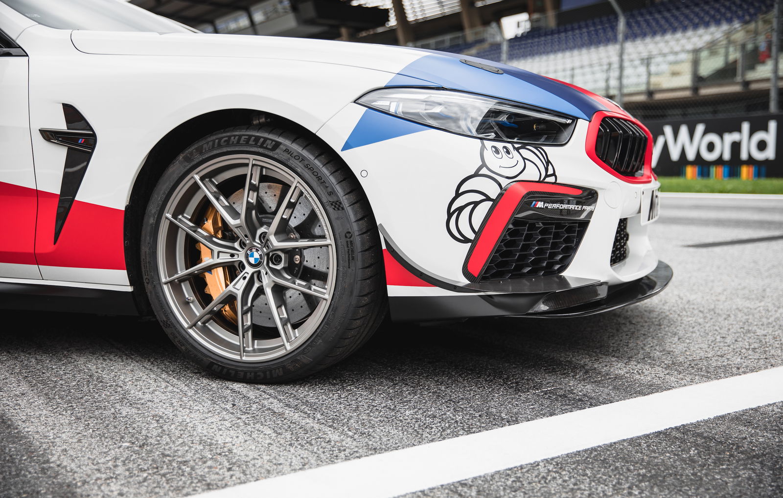 This Be-Winged BMW M8 Is The New MotoGP Safety Car
