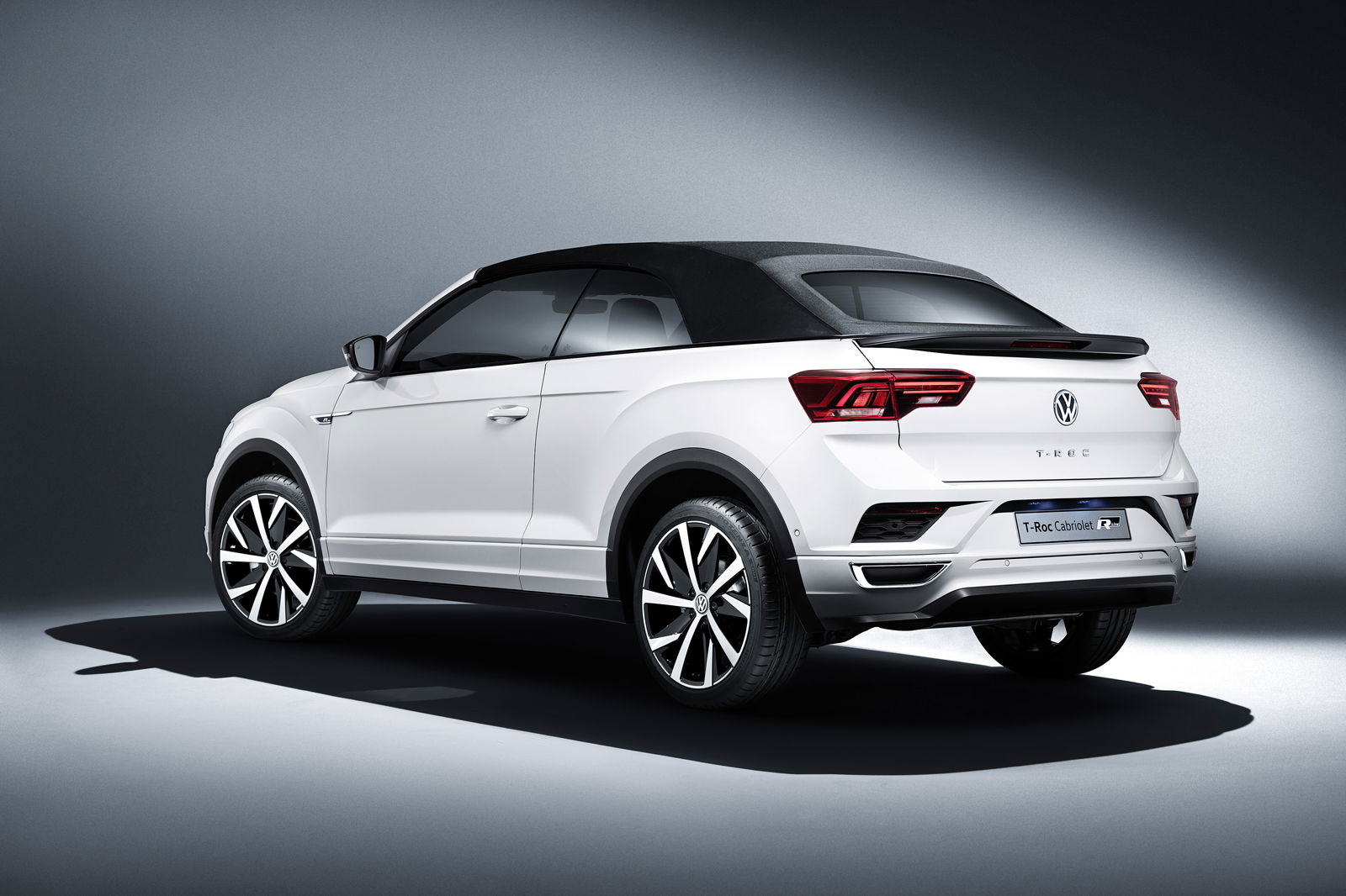 The VW T-Roc Convertible ditches the tin-top's hatchback for a saloon-style boot lid