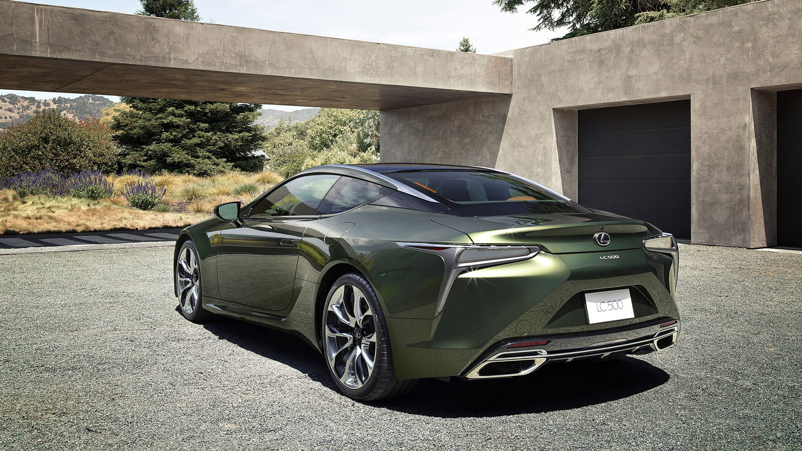 The Lexus LC500 Inspiration Series Is Very Green, Very Awesome