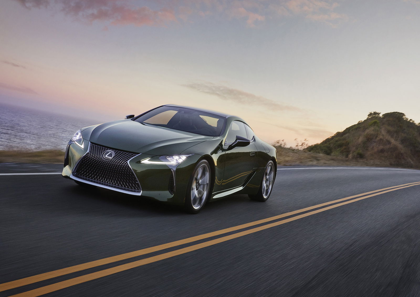 The Lexus LC500 Inspiration Series Is Very Green, Very Awesome