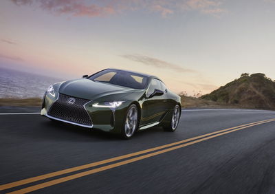 The Lexus LC500 Inspiration Series Is Very Green, Very Awesome