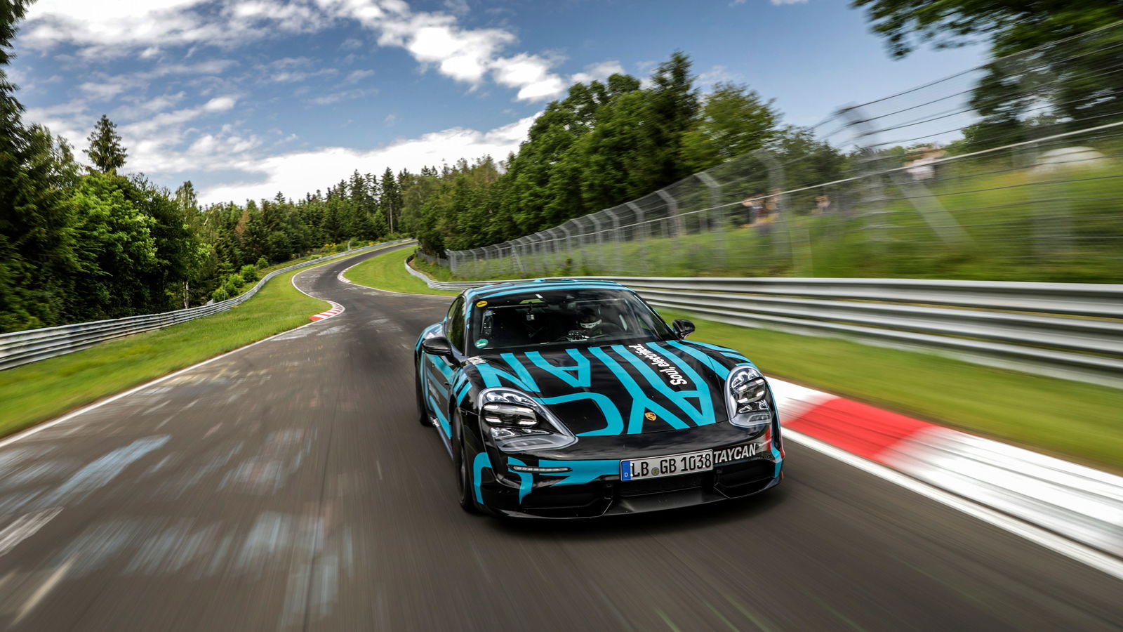The Porsche Taycan Is The 'Ring's Fastest Road-Legal EV