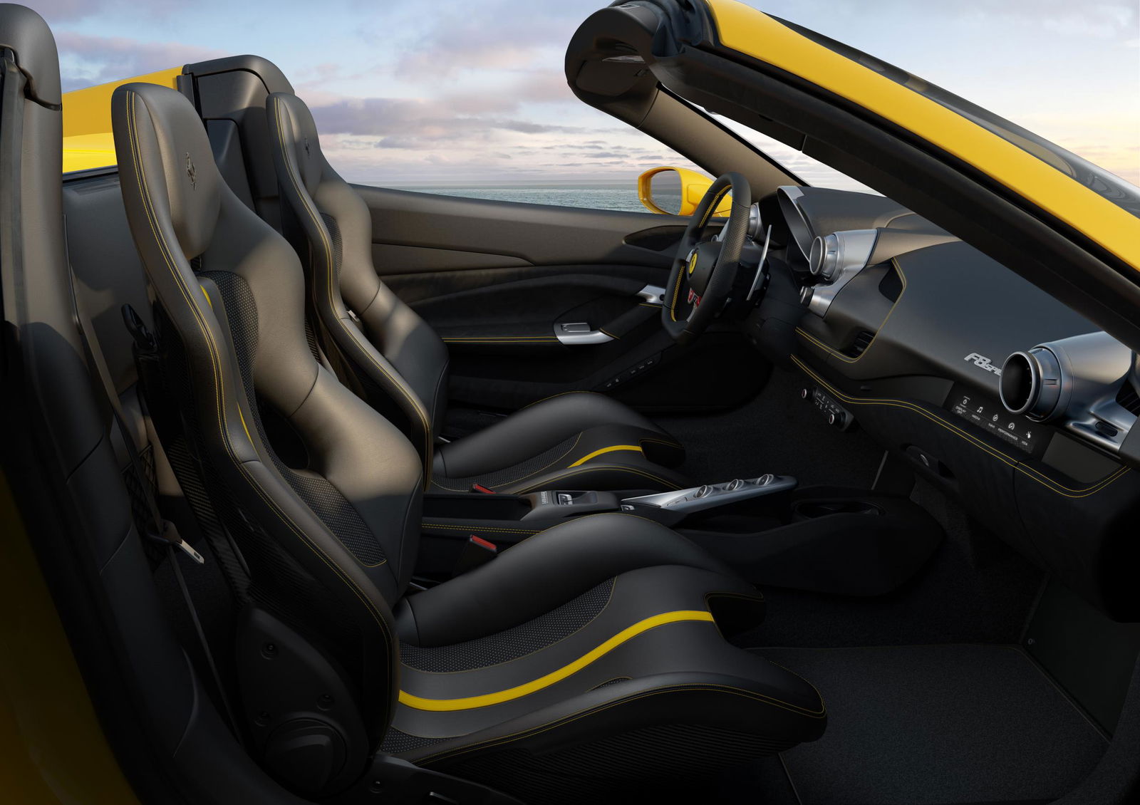 The Ferrari F8 Spider Is A Pista-Powered Drop-Top Supercar