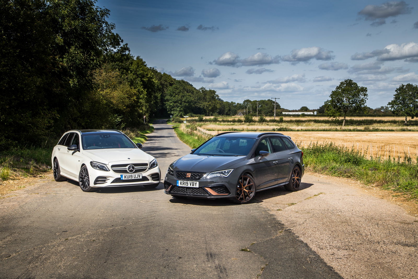 The Leon's one and only option is a £500 Abt tuning pack, whereas the C43 wears over £10,000 of extras