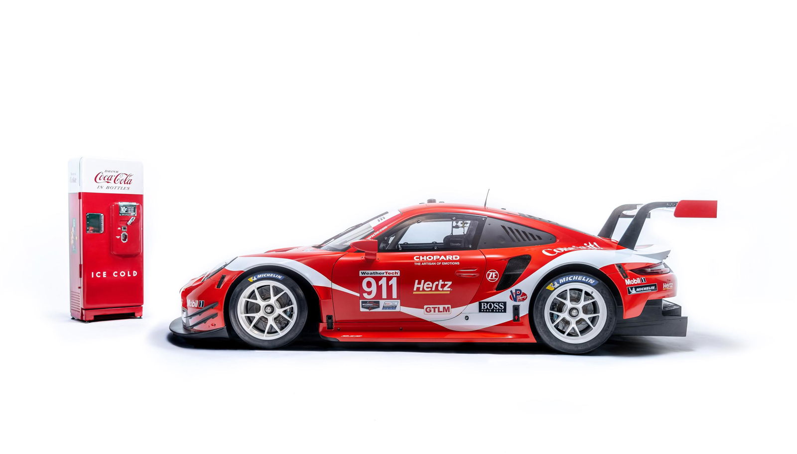 The Porsche 911 RSR's Coca-Cola Livery Hits The Retro Spot