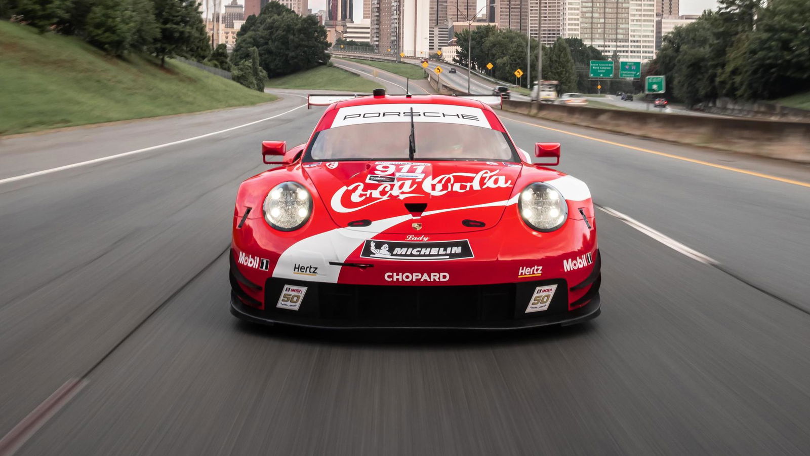 The Porsche 911 RSR's Coca-Cola Livery Hits The Retro Spot