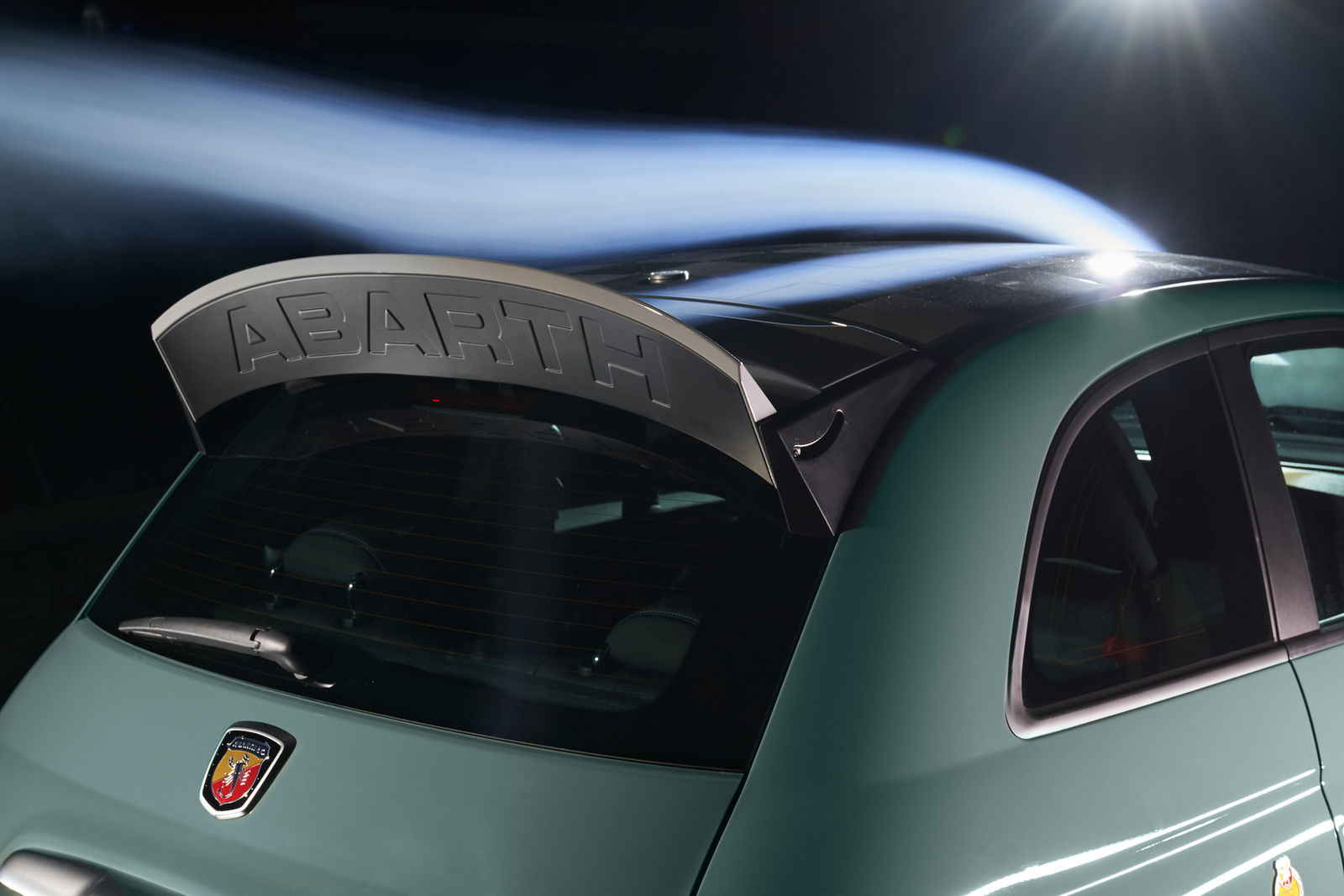 Check Out The Abarth 695 70th Anniversario's Mad Rear Spoiler