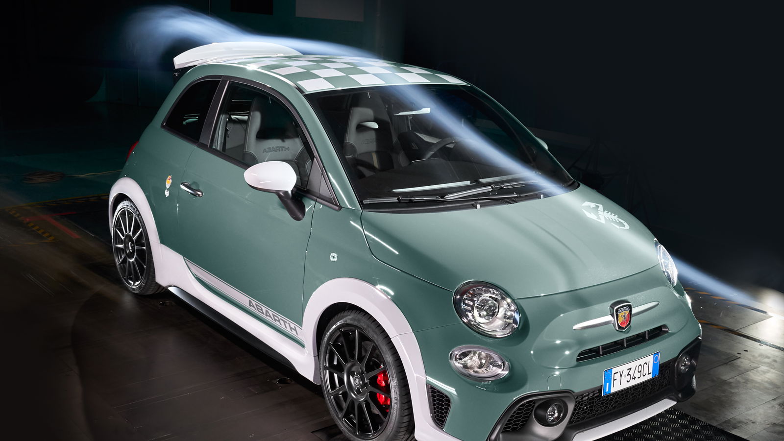 Check Out The Abarth 695 70th Anniversario's Mad Rear Spoiler