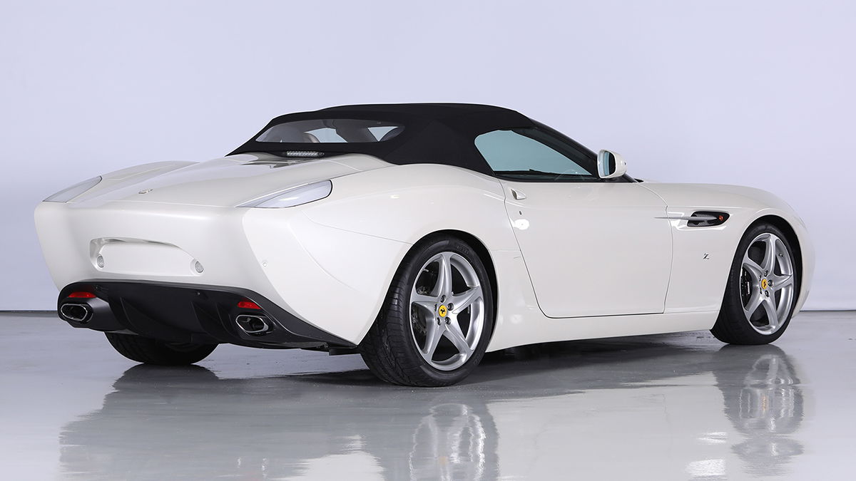 A Stupidly Rare Ferrari 599 GTZ Zagato Nibbio Spyder Is Coming Up For Auction