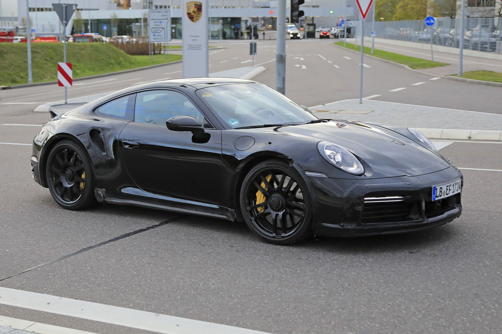 Check Out This 992 Porsche 911 Turbo's Ducktail Spoiler
