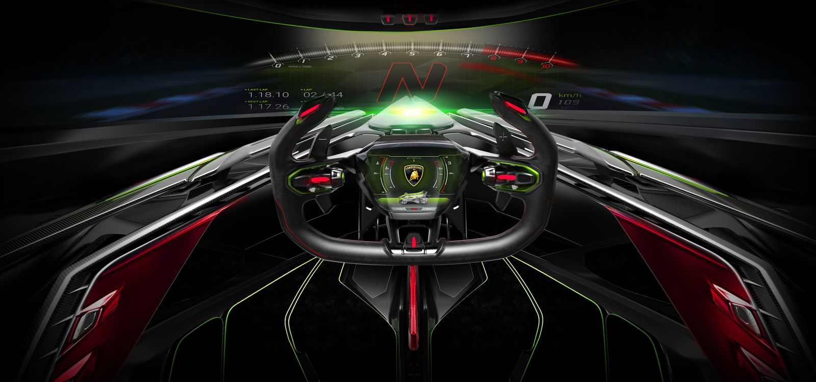 The Lamborghini 'Lambo V12 Vision Gran Turismo' Has A Terrible Name But Is Otherwise Awesome