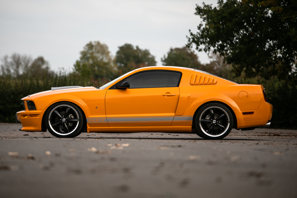 Here's Your Chance To Own A Very Rare, Very Orange Shelby Mustang GT-C