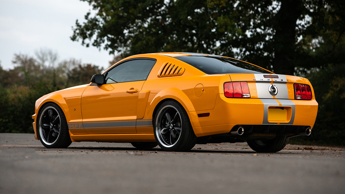 Here's Your Chance To Own A Very Rare, Very Orange Shelby Mustang GT-C