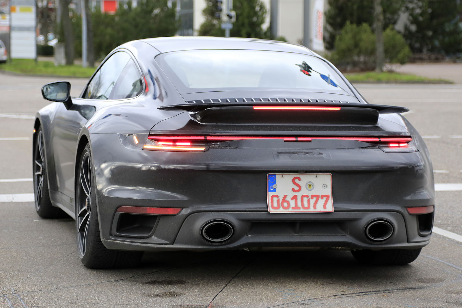 Ogle This Undisguised 992 Porsche 911 Turbo S From All Angles