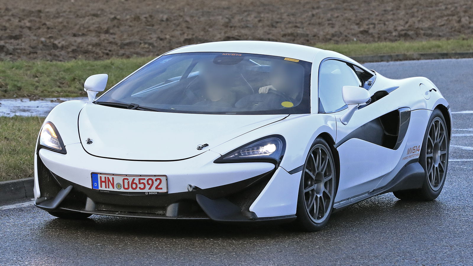 This Is A Test Mule For The Hybrid McLaren 570S Successor