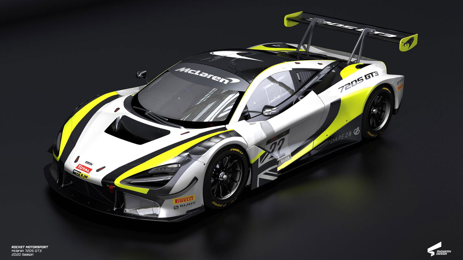Jenson Button's GT Team Will Run A 720S GT3 With A Brawn-Style Livery This Year