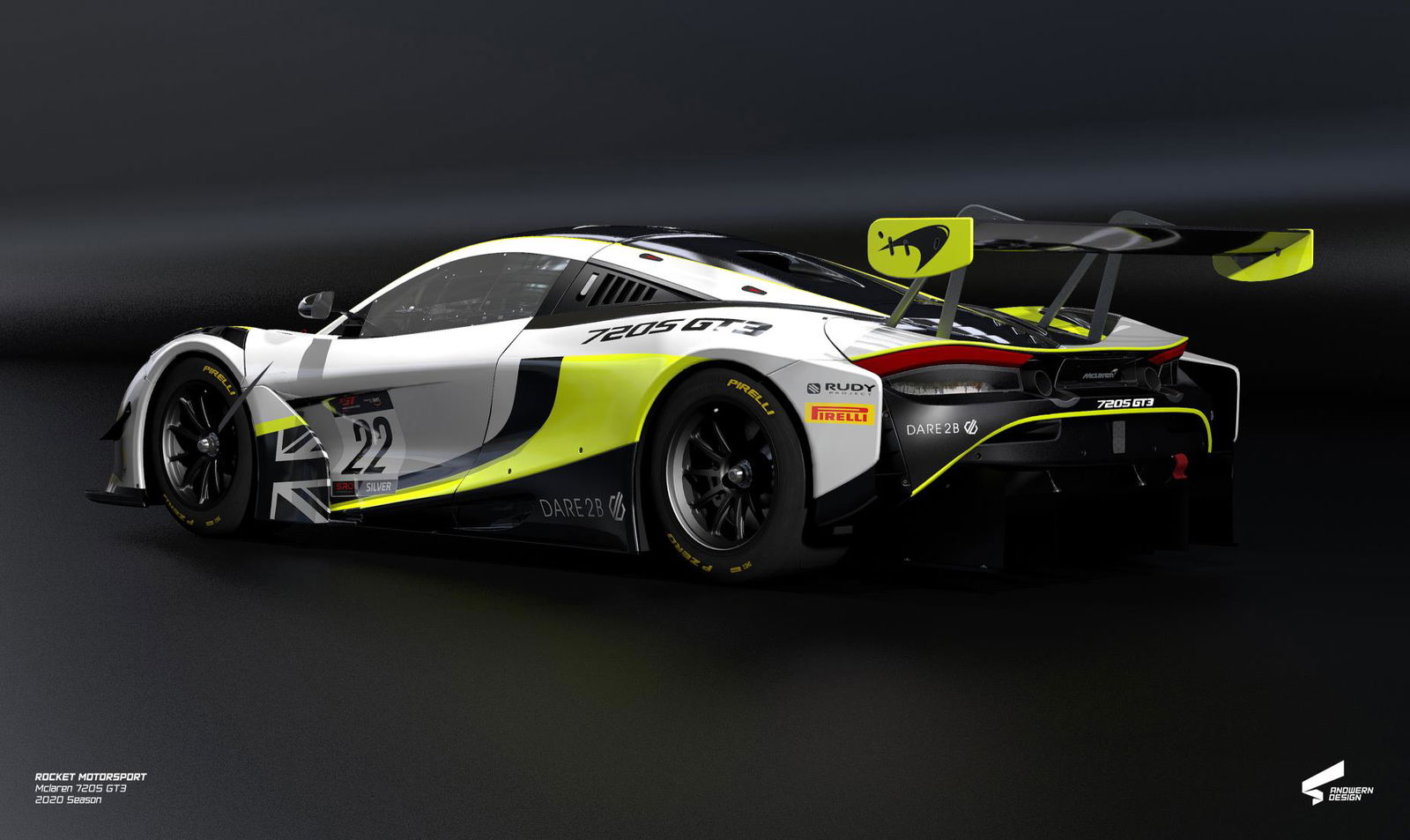 Jenson Button's GT Team Will Run A 720S GT3 With A Brawn-Style Livery This Year