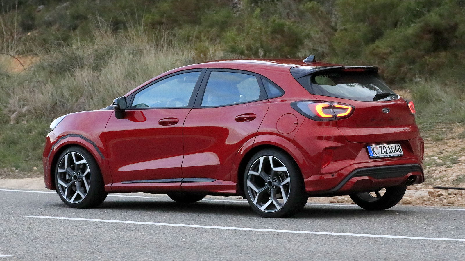 Rorty Ford Puma ST Teased With 197bhp And Lime Green Paint