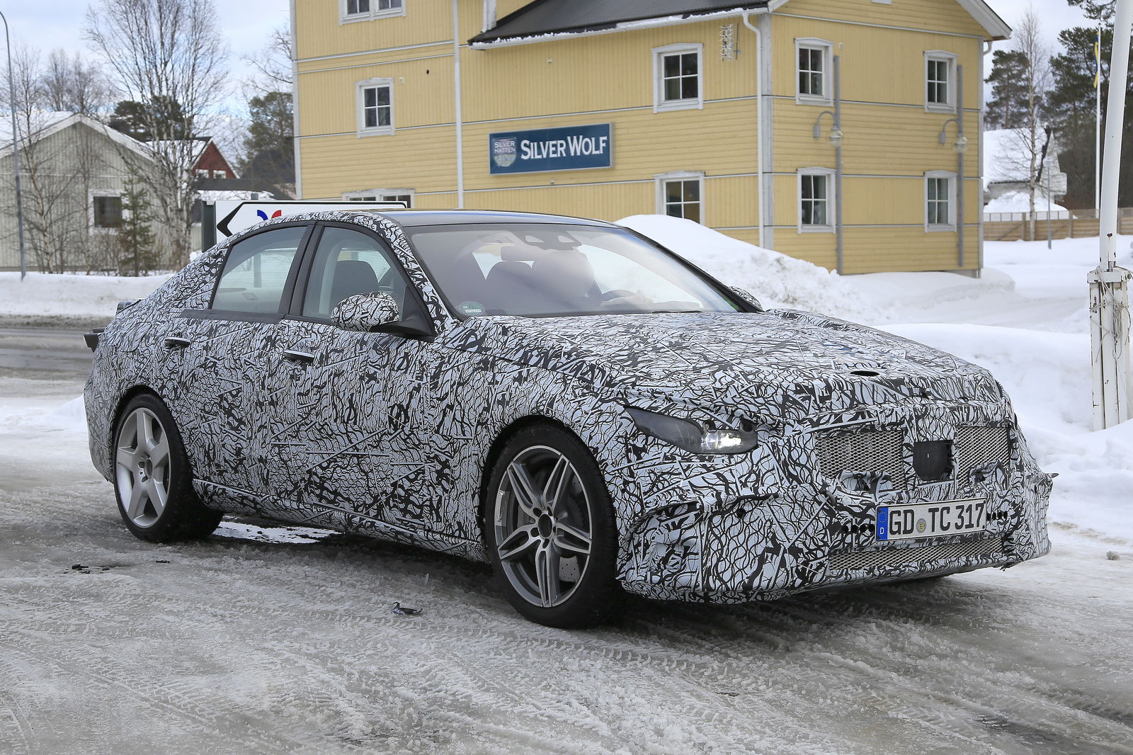 This Is Probably The Inline-Four Mercedes-AMG C53/C63