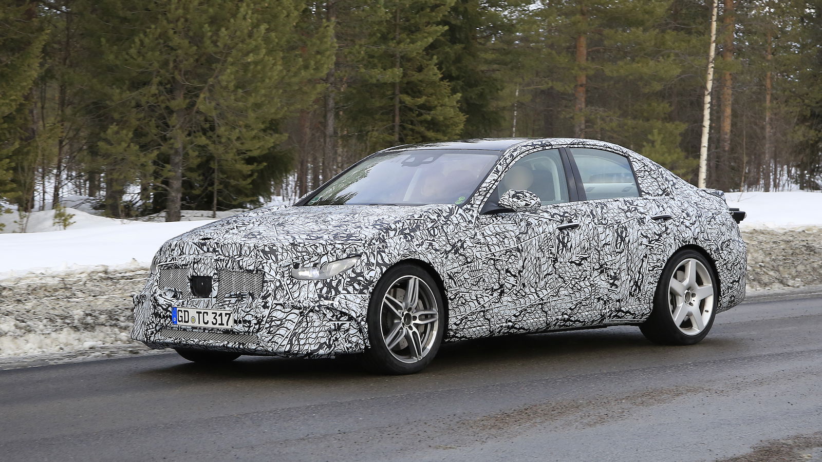 This Is Probably The Inline-Four Mercedes-AMG C53/C63