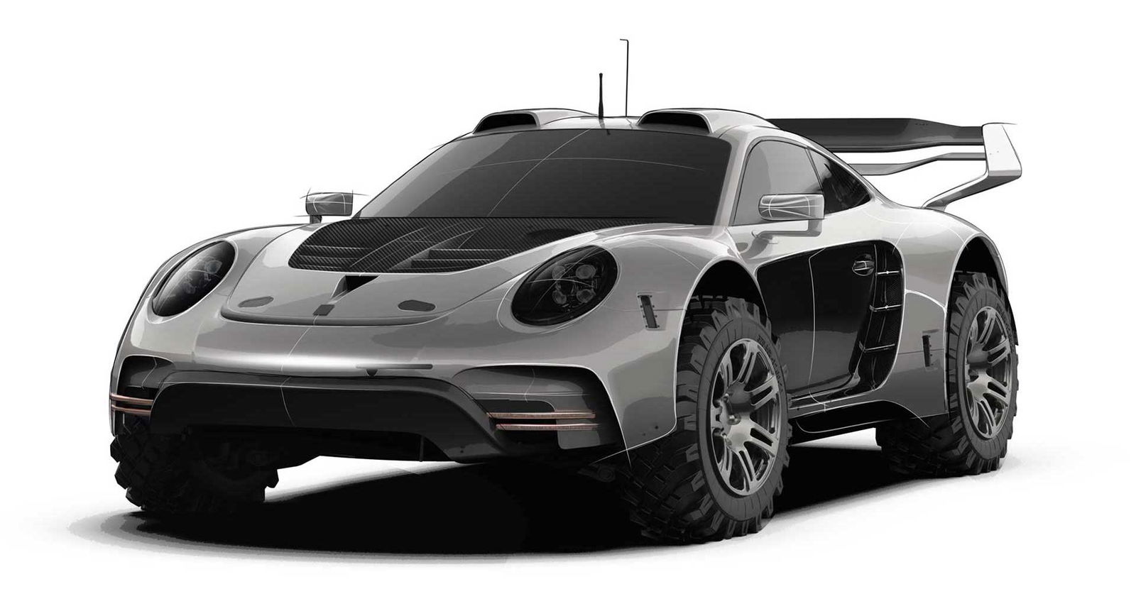 The Gemballa Avalanche 4x4 Is Lifted 911 Madness