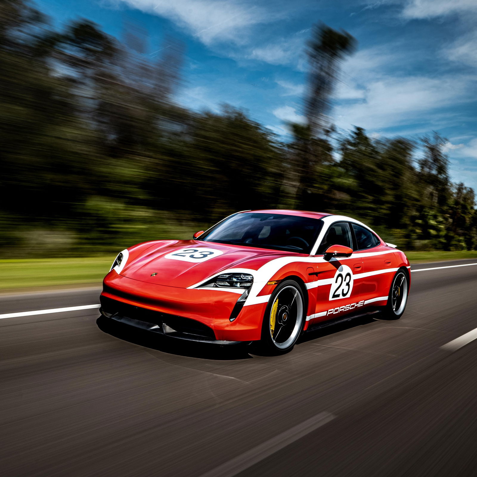 Here's How The Porsche Taycan Looks Clothed in Classic Liveries