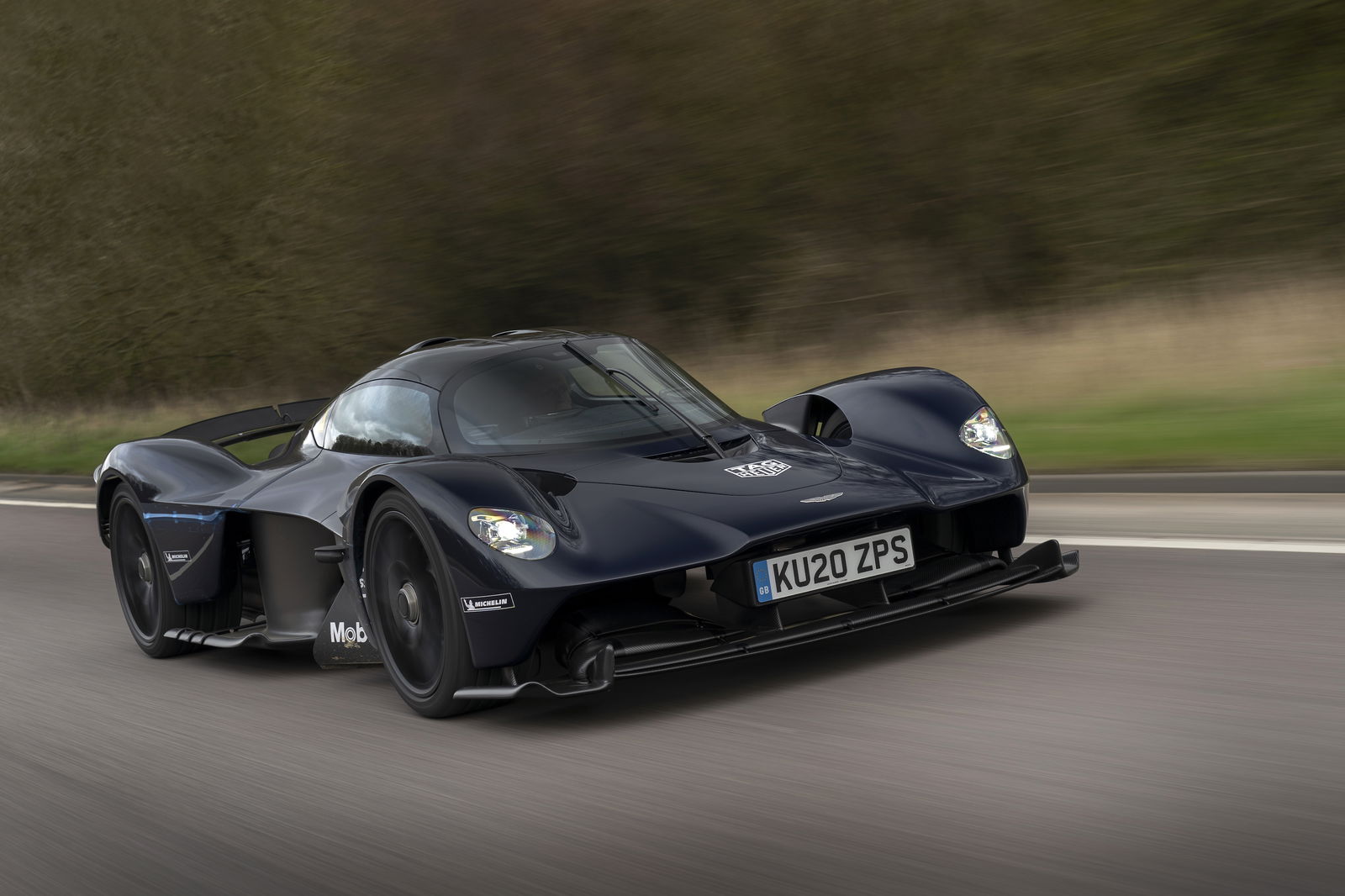Here's The Aston Martin Valkyrie Looking Resplendent As Road Testing Begins