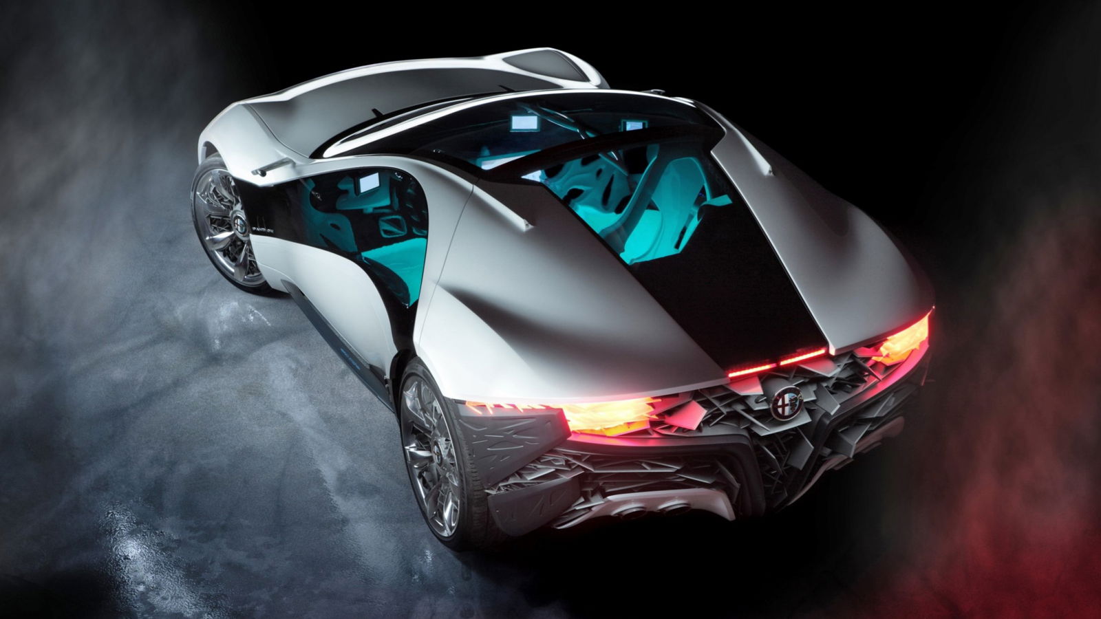 The Alfa Romeo Pandion Was A V8 Concept With The Most Incredible Doors