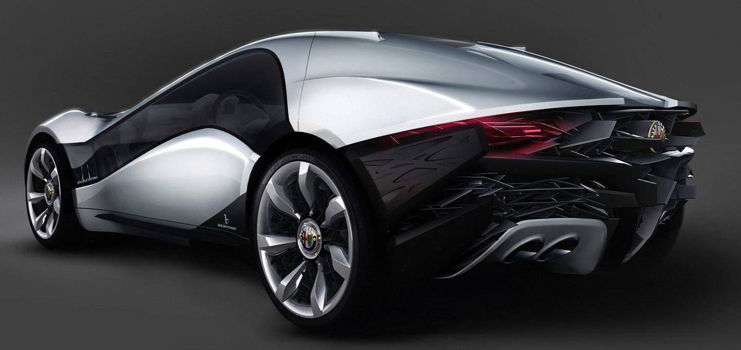 The Alfa Romeo Pandion Was A V8 Concept With The Most Incredible Doors