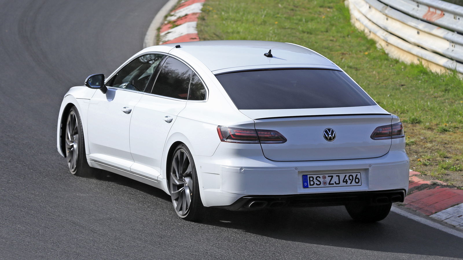 The VW Arteon R Has Been Spotted Hammering Around The Nurburgring