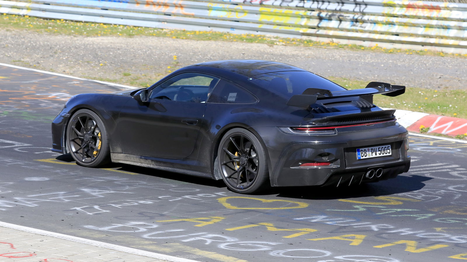 The 992 Porsche 911 GT3 Has Shed A Load Of Camo, And It's Looking Mean