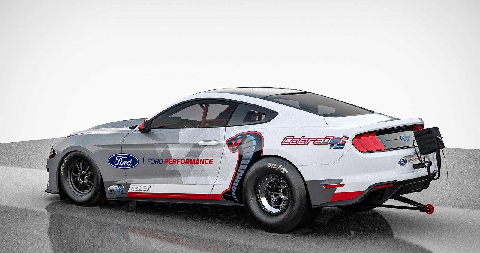 The New 1400bhp, All-Electric Ford Mustang Cobra Jet Will Run An 8sec Quarter