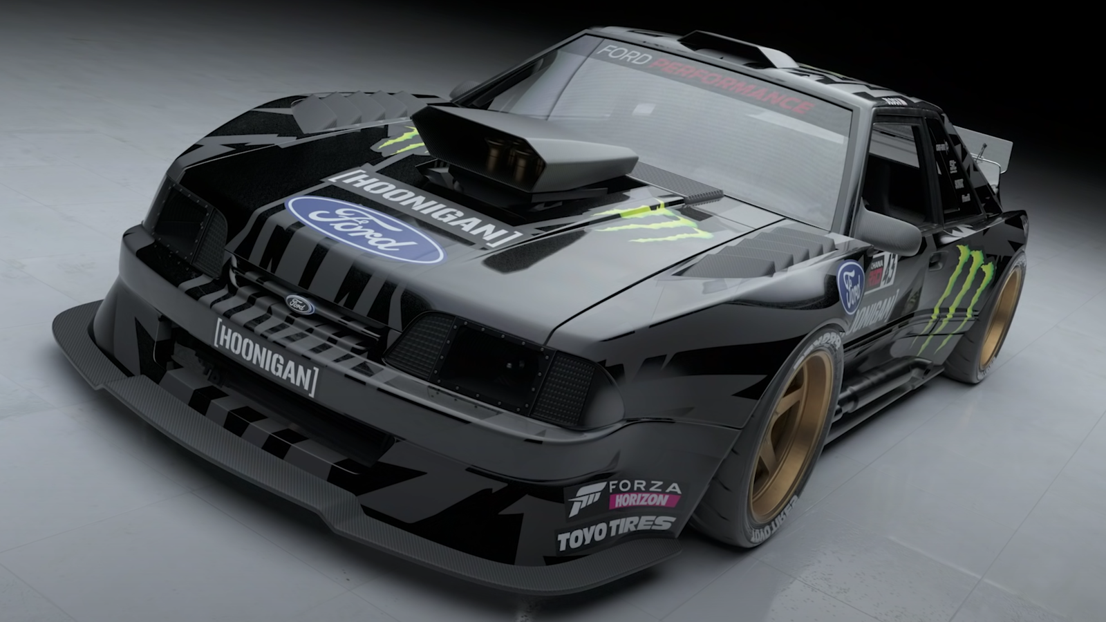 Hoonifox Is Ken Block's Foxbody-Based Ford Mustang Drift Missile