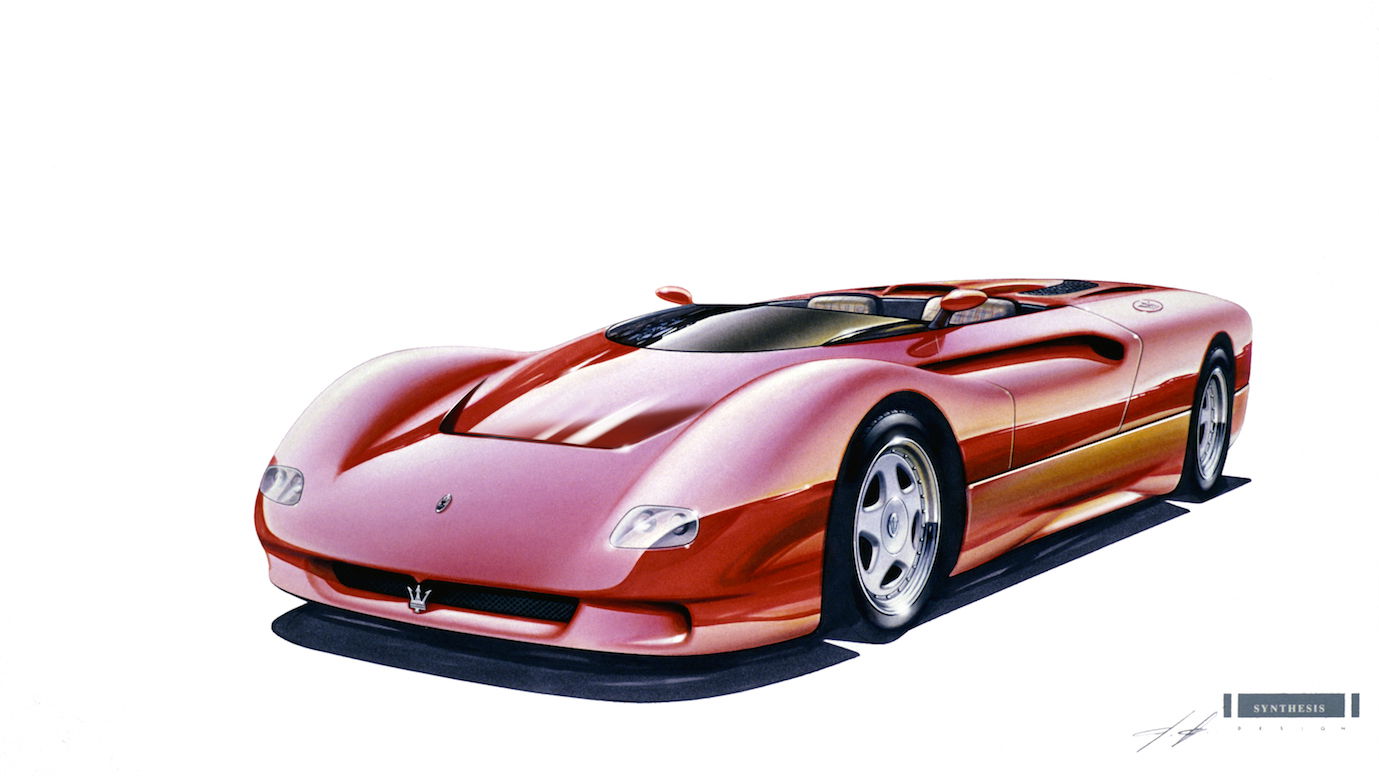 Maserati Made A Roofless Track Car Which Became A BMW-Engined De Tomaso