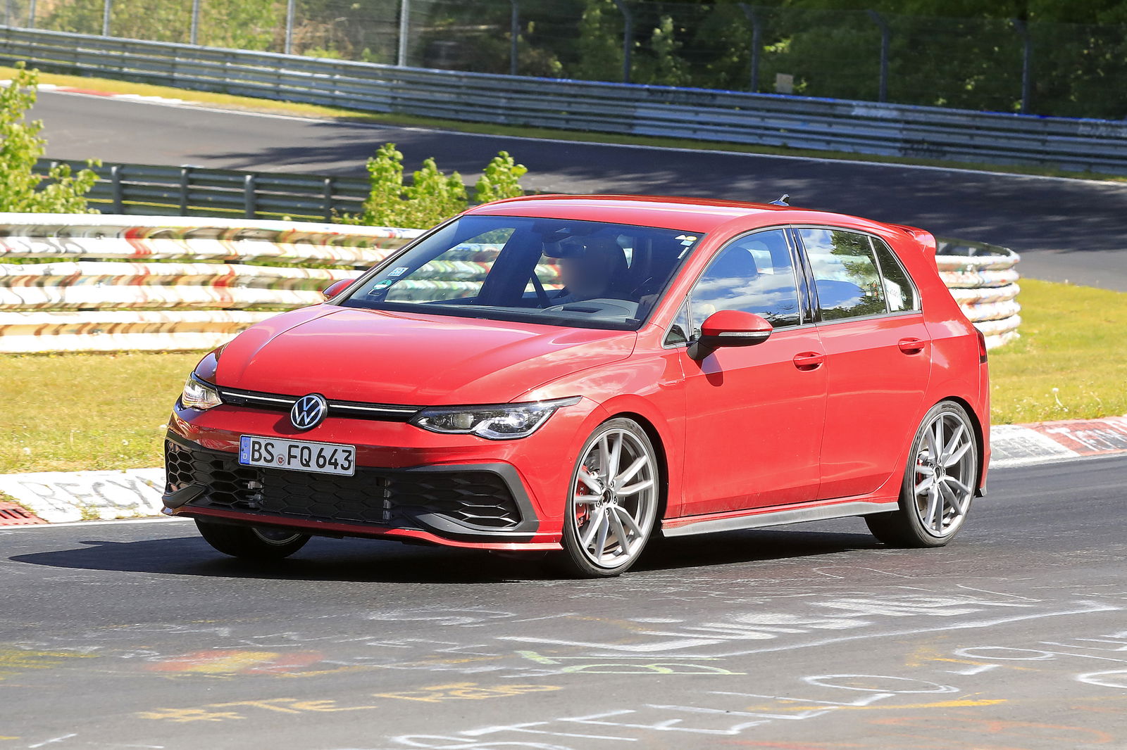 Here's The New 300bhp VW Golf GTI Clubsport Looking Sharp At The 'Ring