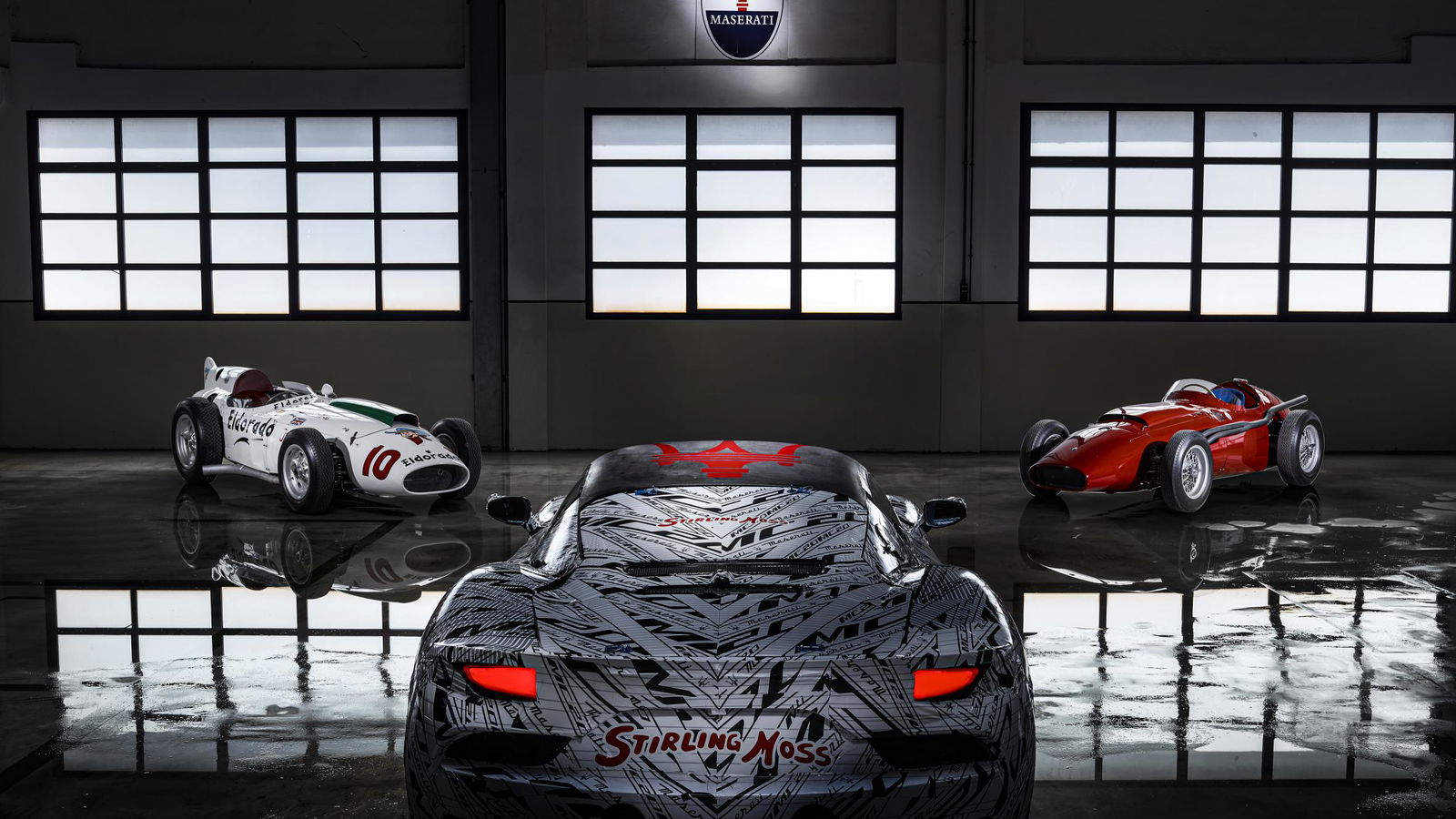 Maserati MC20 Sheds Camo, Gains Livery Inspired By Stirling Moss (And Ice Cream)